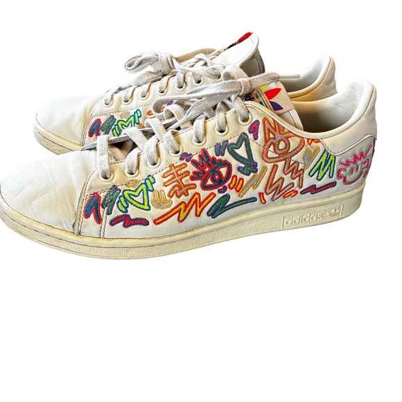 Adidas Stan Smith Pride 2022 Kris Andrew Small Size 11 - Picture 5 of 8